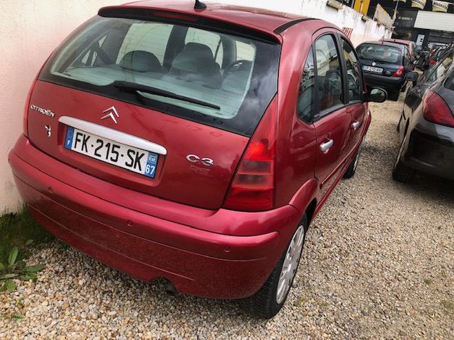 Citroen C3 CITROEN C3 1.6es EXCLUSIVE  PACK CD 2004 ROUGE de 2004