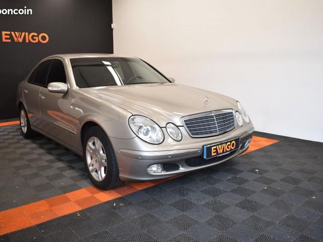 Mercedes Classe E Mercedes E220 2.2 CDI 16V TURBO BVA SUIV Beige de 2004