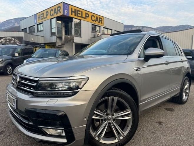 Volkswagen Tiguan 2.0 BI-TDI 240CH BLUEMOTION TECHNOLOGY C Gris F de 2017