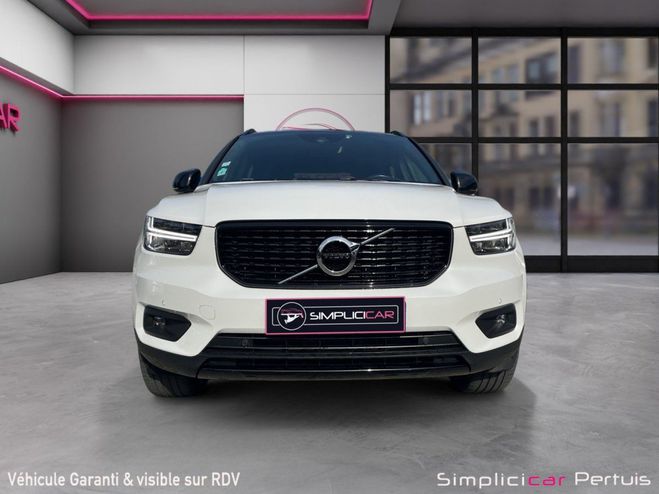 Volvo XC40 T5 Twin Engine 180+82 ch DCT7 R-Design Blanc de 2020