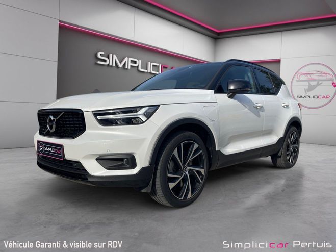 Volvo XC40 T5 Twin Engine 180+82 ch DCT7 R-Design Blanc de 2020
