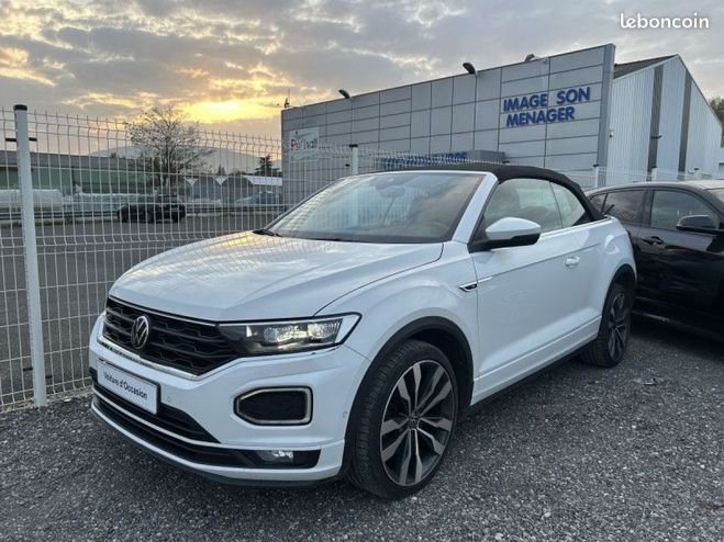 Volkswagen T Roc CABRIOLET 1.5 TSI EVO 150CH R-LINE DSG7  Blanc de 2021