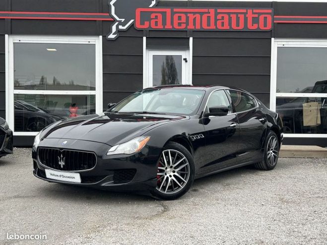 Maserati Quattroporte 3.0 V6 410CH START-STOP S Q4 GRANLUSSO Noir de 2016