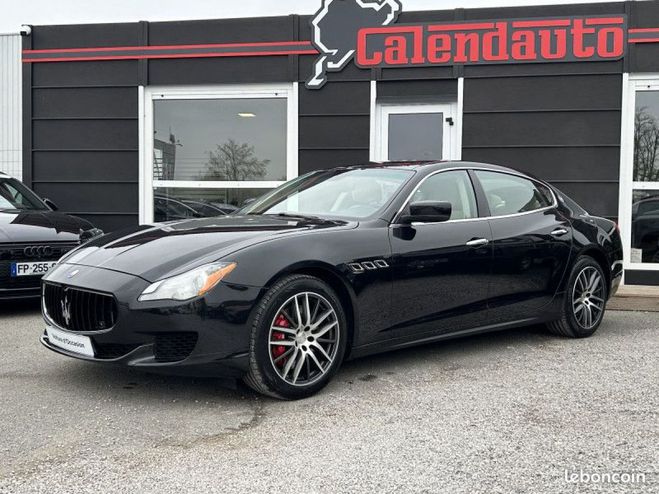 Maserati Quattroporte 3.0 V6 410CH START-STOP S Q4 GRANLUSSO Noir de 2016