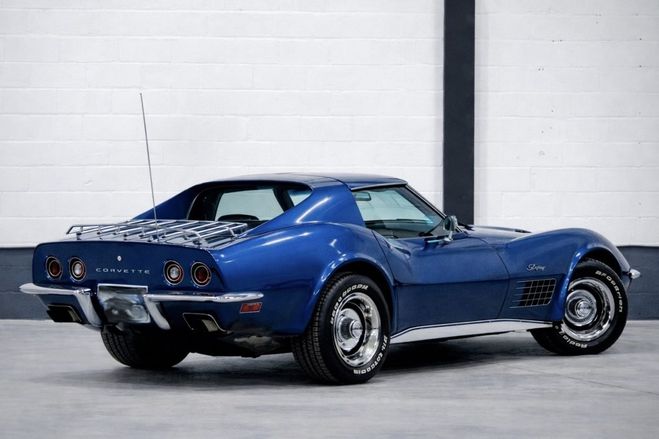 Chevrolet Corvette C3 STINGRAY 454ci (V8 7.4L) Bleu M�tallis� de 1971