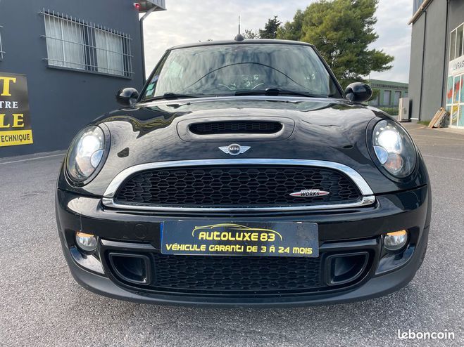 Mini One cooper S john works 1.6 i 184 cv cabriol Noir de 2011