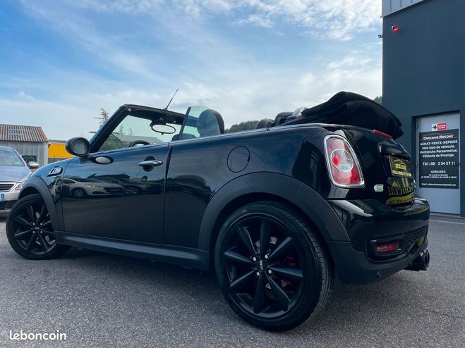 Mini One cooper S john works 1.6 i 184 cv cabriol Noir de 2011