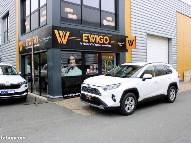 Toyota RAV 4 V HYBRIDE 222 ch DYNAMIC BUSINESS + ATTE Blanc de 2019