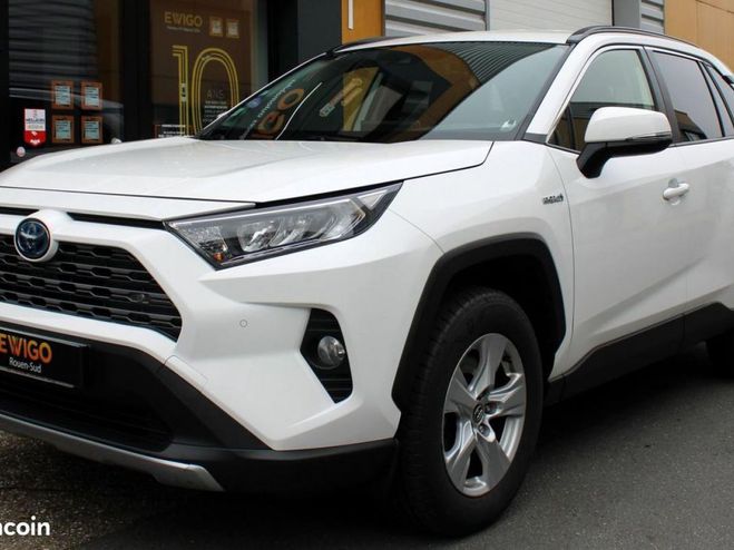 Toyota RAV 4 V HYBRIDE 222 ch DYNAMIC BUSINESS + ATTE Blanc de 2019