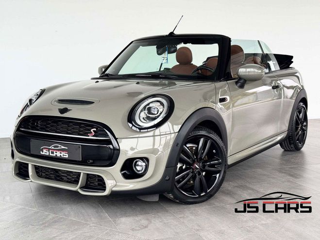 Mini Cabrio Cooper S 2.0A 1ERPRO PACK JCW 52.000KM C Gris de 2020