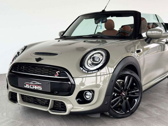 Mini Cabrio Cooper S 2.0A 1ERPRO PACK JCW 52.000KM C Gris de 2020