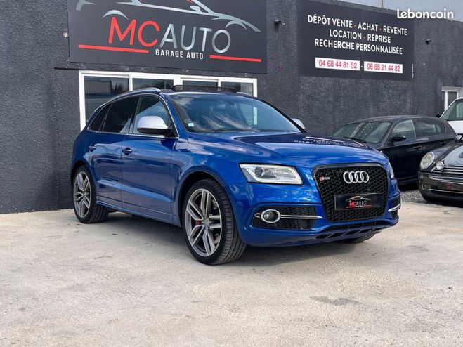 Audi SQ5 3.0 V6 BiTDI 313ch quattro Tiptronic Bleu de 2015