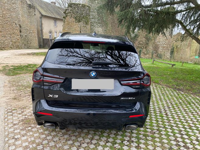 BMW X3 BVA XDRIVE 30E M SPORT HYBRIDE  Noir de 2022