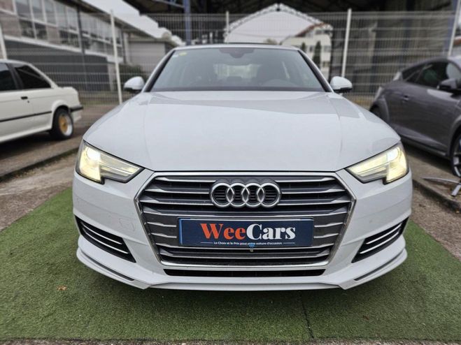 Audi A4 2.0 TDI 150 S-LINE S-TRONIC BVA BLANC de 2016