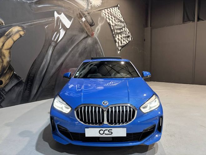 BMW Serie 1 118D AUTO M Sport Toit Ouvrant Tte Haut Bleu de 2019