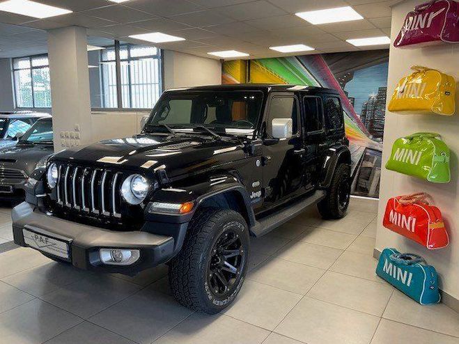 Jeep Wrangler UNLIMITED 2.0 T 380CH 4XE OVERLAND COMMA Noir de 2023