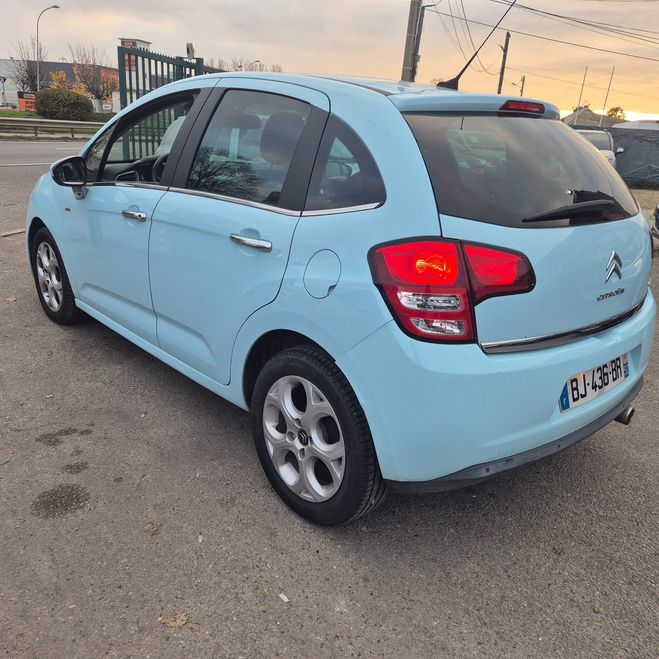 Citroen C3 1.6 HDI 92 EXCLUSIVE FAIBLE KM Bleu clair de 2011