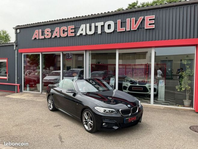 BMW Serie 2 SERIE CABRIOLET (F23) 230IA 252CH M SPOR Noir de 2017