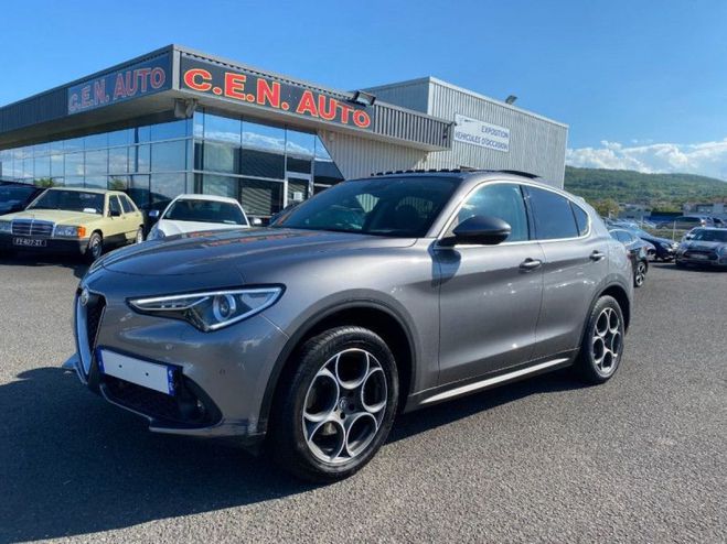 Alfa romeo Stelvio 2.2 DIESEL 210CH LUSSO Q4 AT8 Gris de 2017