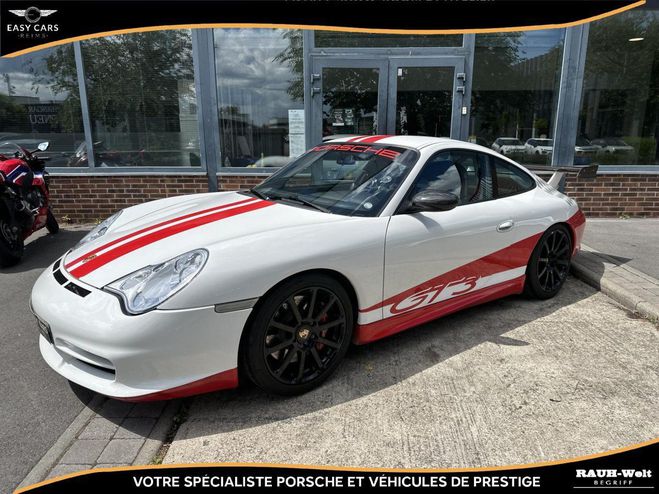 Porsche 911 3.6i - 381  TYPE 996 COUPE GT3 BLANC/ROUGE de 2004