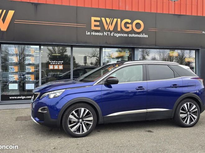 Peugeot 3008 II HYBRID4 300ch GT e-EAT8-FOCAL Bleu de 2020