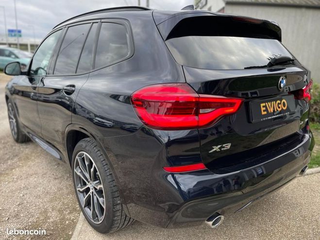 BMW X3 2.0 i 185 mhev hybrid m sport xdrive bva Noir de 2020