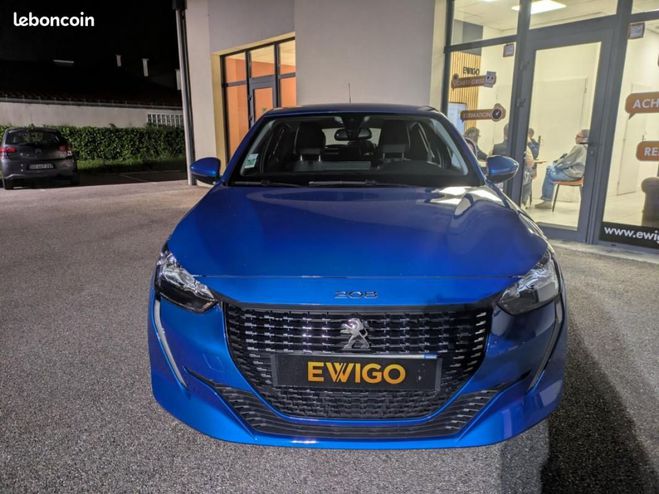 Peugeot 208 GENERATION-II 1.2 100CH ACTIVE BVA DISTR Bleu de 2019