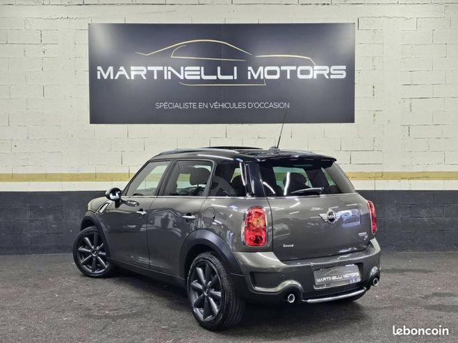 Mini Countryman I (R60) Cooper SD 143ch Pack Red Hot Chi Gris de 2012