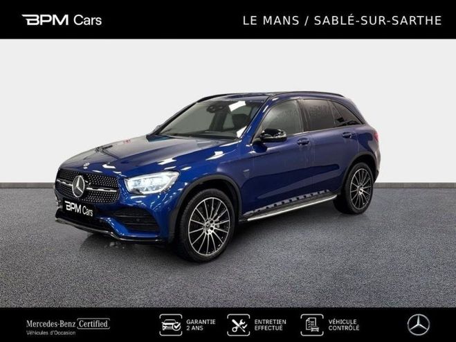 Mercedes GLC 300 de 194+122ch AMG Line 4Matic 9G-Tron Bleu Cavansite Mtallis de 2021