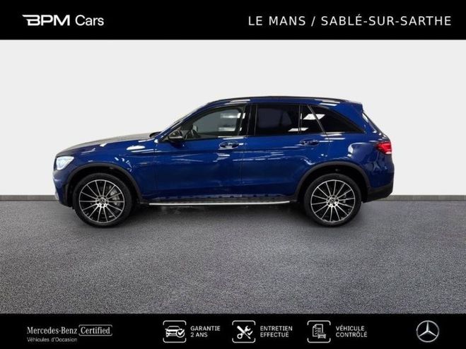 Mercedes GLC 300 de 194+122ch AMG Line 4Matic 9G-Tron Bleu Cavansite Mtallis de 2021