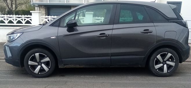 Opel Crossland X 1.2 83ch edition Grise pierre de Lune de 2021