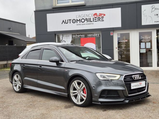 Audi A3 Limousine Quattro 2.0 TDI 184 S-Tronic 7 Gris de 2017