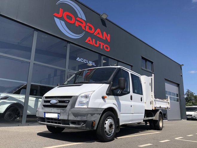 Ford Transit BENNE 2.4 TDCI 100CV 7 PLACES BLANC de 2007