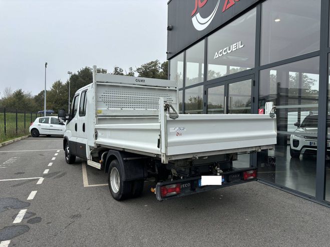 Iveco Daily 35C14 BENNE+COFFRE+ATTELAGE 6 PLACES BLANC de 2020