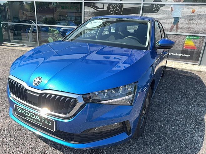 Skoda Scala 1.0 TSI Evo 110 ch BVM6 Ambition Bleu de 2023