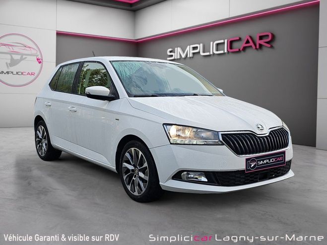 Skoda Fabia 1.0 MPI 60ch BVM5 Clever Blanc de 2021