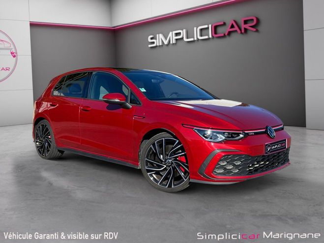 Volkswagen Golf 2.0 TSI 245 DSG7 GTI FULL SUIVI VW DCC C Rouge de 2022