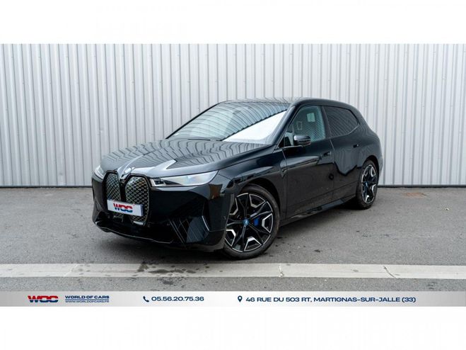 BMW iX xDrive40 326ch Pack Sport / Financement  NOIR de 2022