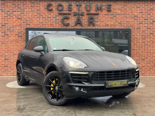 Porsche Macan S 3.0 V6 Bi-Turbo PDK TO Sg chauff Noir Mtallis de 