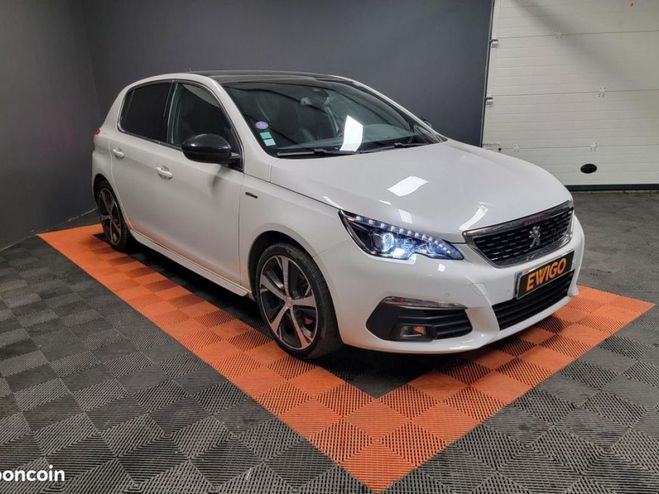 Peugeot 308 1.2 PURETECH 130ch GT LINE EAT8 + TOIT P Blanc de 2018