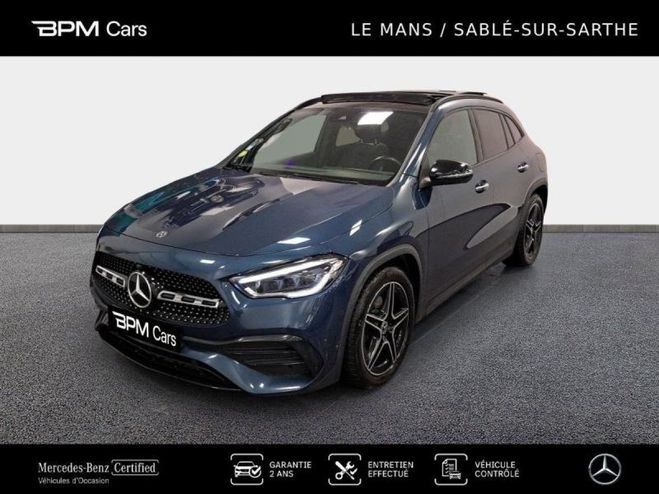 Mercedes Classe GLA 200 d 150ch AMG Line 8G-DCT Bleu Denim Mtallis de 2020