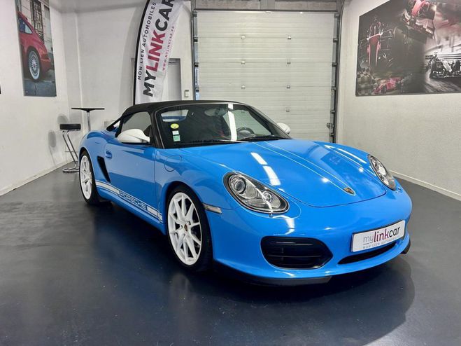 Porsche Boxster Spyder 3.4i 320 PDK 987 II Bleu de 2010