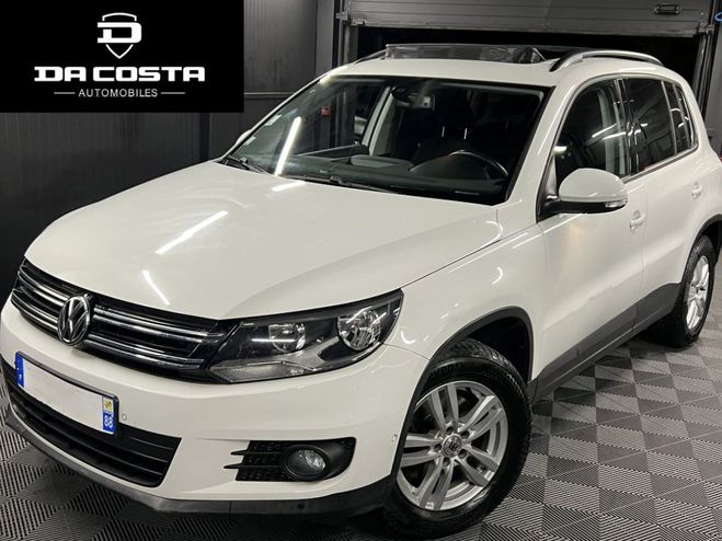 Volkswagen Tiguan PHASE 2 2.0 TDI 110 PREMIERE MAIN TOIT O Blanc de 2015