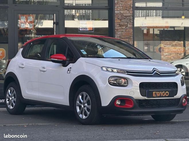 Citroen C3 Citron 1.2 PURETECH 82ch FEEL Blanc de 2019