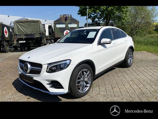 Mercedes GLC Coup� 350d 258Ch 4M AMG Attelage Distron Blanc de 2018