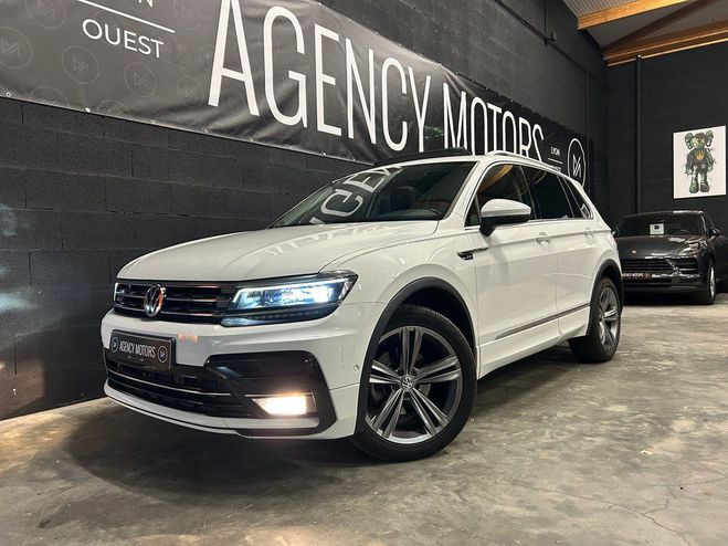 Volkswagen Tiguan 2.0 TDI 150 Ch DSG Carat int R-line Ext Blanc de 2018