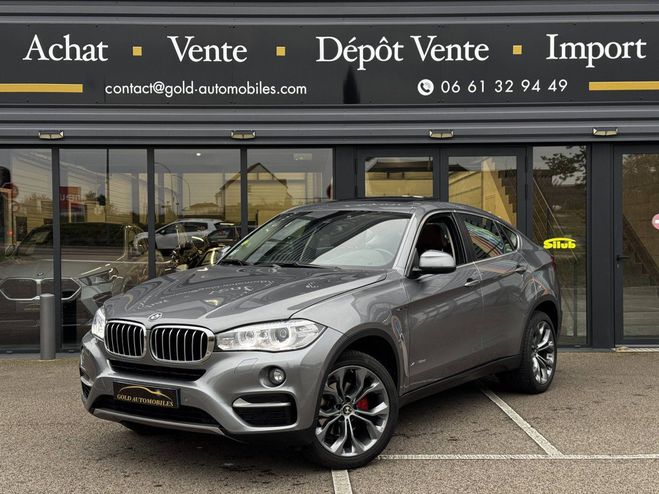 BMW X6 II (F16) xDrive 30dA 258ch Lounge Plus Gris Spacegrau Metalic de 2016