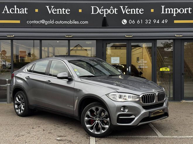 BMW X6 II (F16) xDrive 30dA 258ch Lounge Plus Gris Spacegrau Metalic de 2016