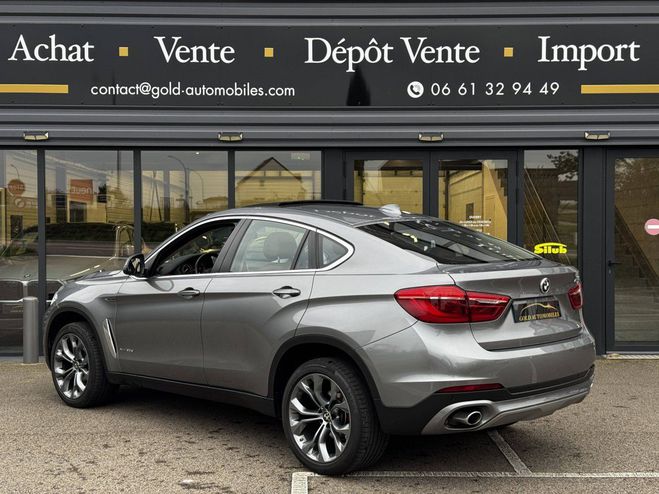 BMW X6 II (F16) xDrive 30dA 258ch Lounge Plus Gris Spacegrau Metalic de 2016