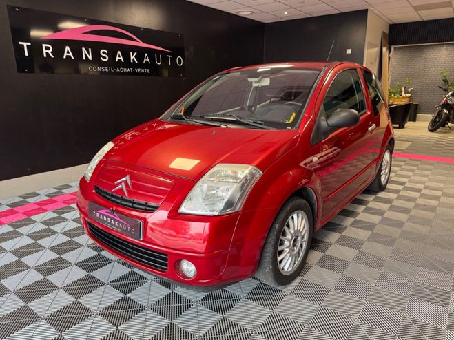 Citroen C2 1.4i Exclusive Rouge de 2004